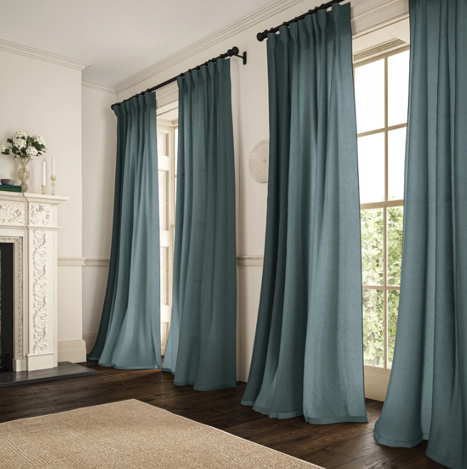 River - Marietta Linen by Linwood - curtains