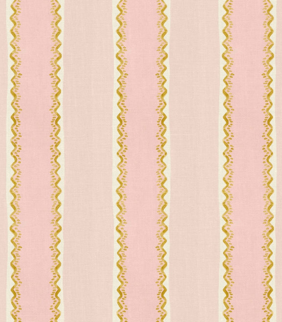 Rose - Croquet Fabric Linwood 100% Linen