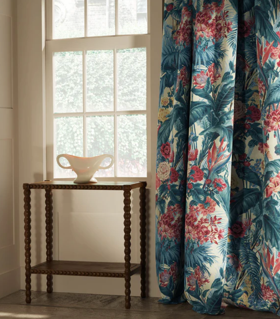 Rose - Kahanu by Linwood 100% Linen - Curtains & Roman Blinds