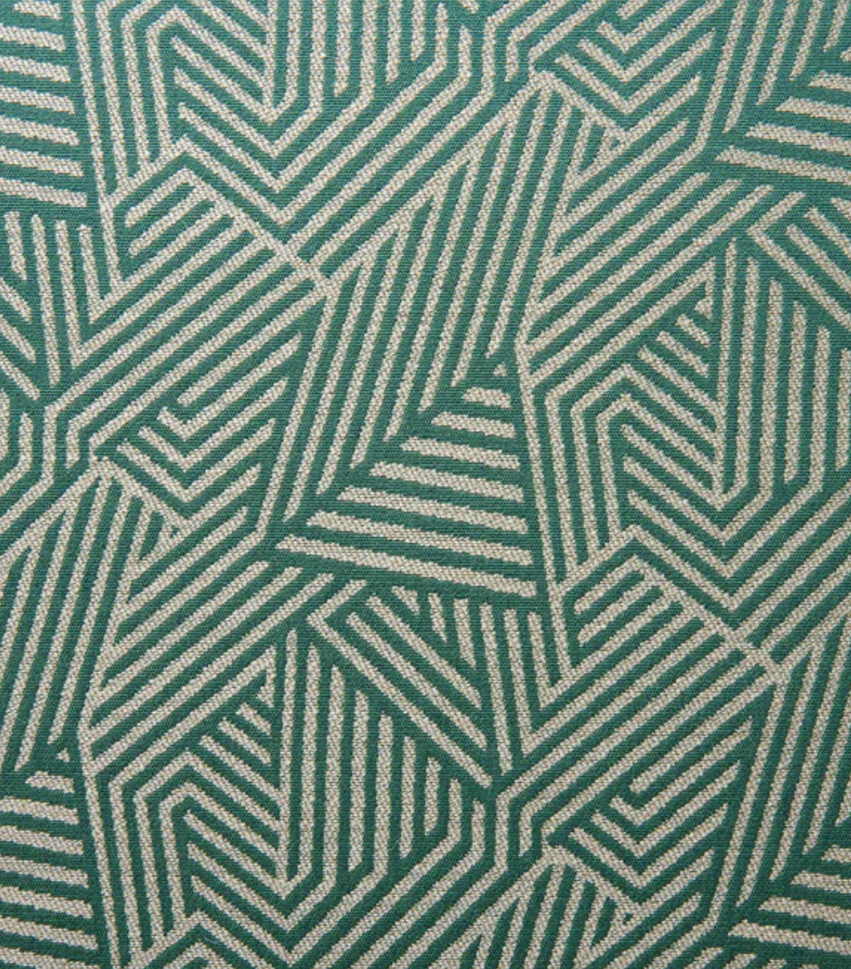 Teal - Sashay by Linwood - Fabric, Curtains, Roman Blinds