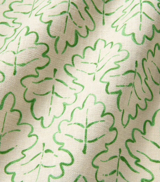 Shamrock - Maze Fabric Linwood 100% Linen