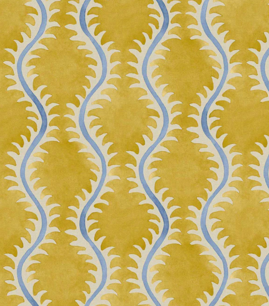 Soleil - Helter Skelter Fabric Linwood 100% Linen