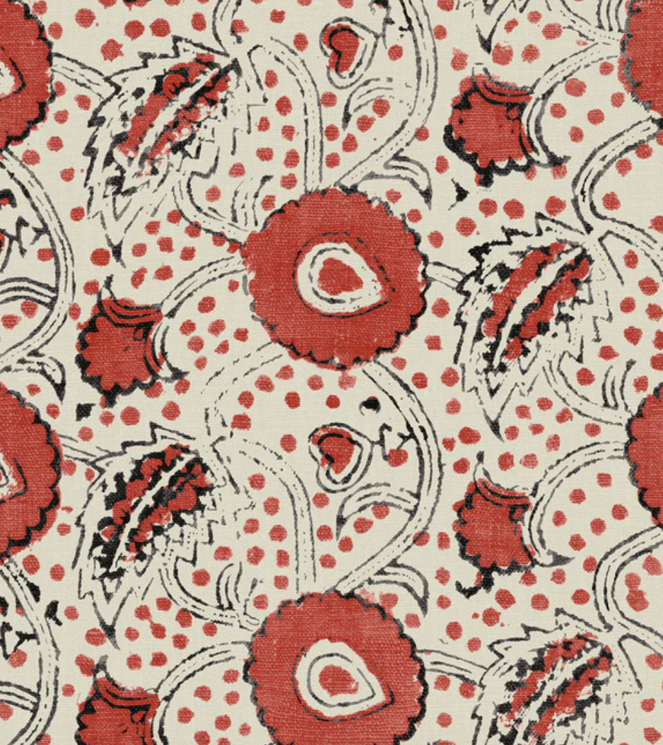 Strawberry Jam - Rubia Fabric Linwood 100% Linen