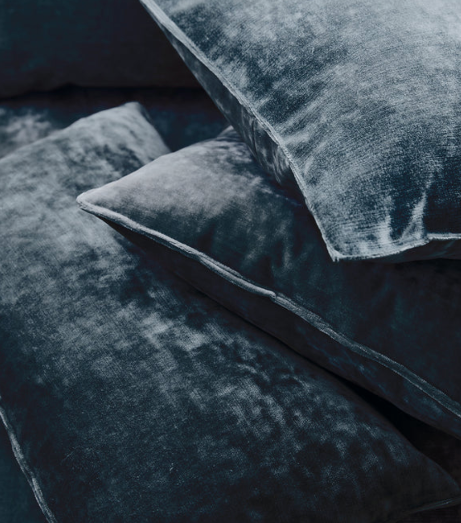 Twilight - Cosmos Velvet by Linwood - Fabric, Curtains, Roman Blinds