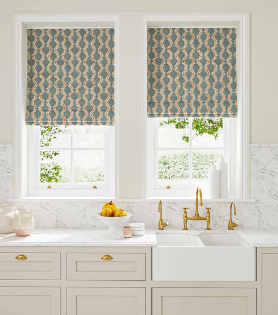 Volcano - Helter Skelter Fabric Linwood 100% Linen blinds
