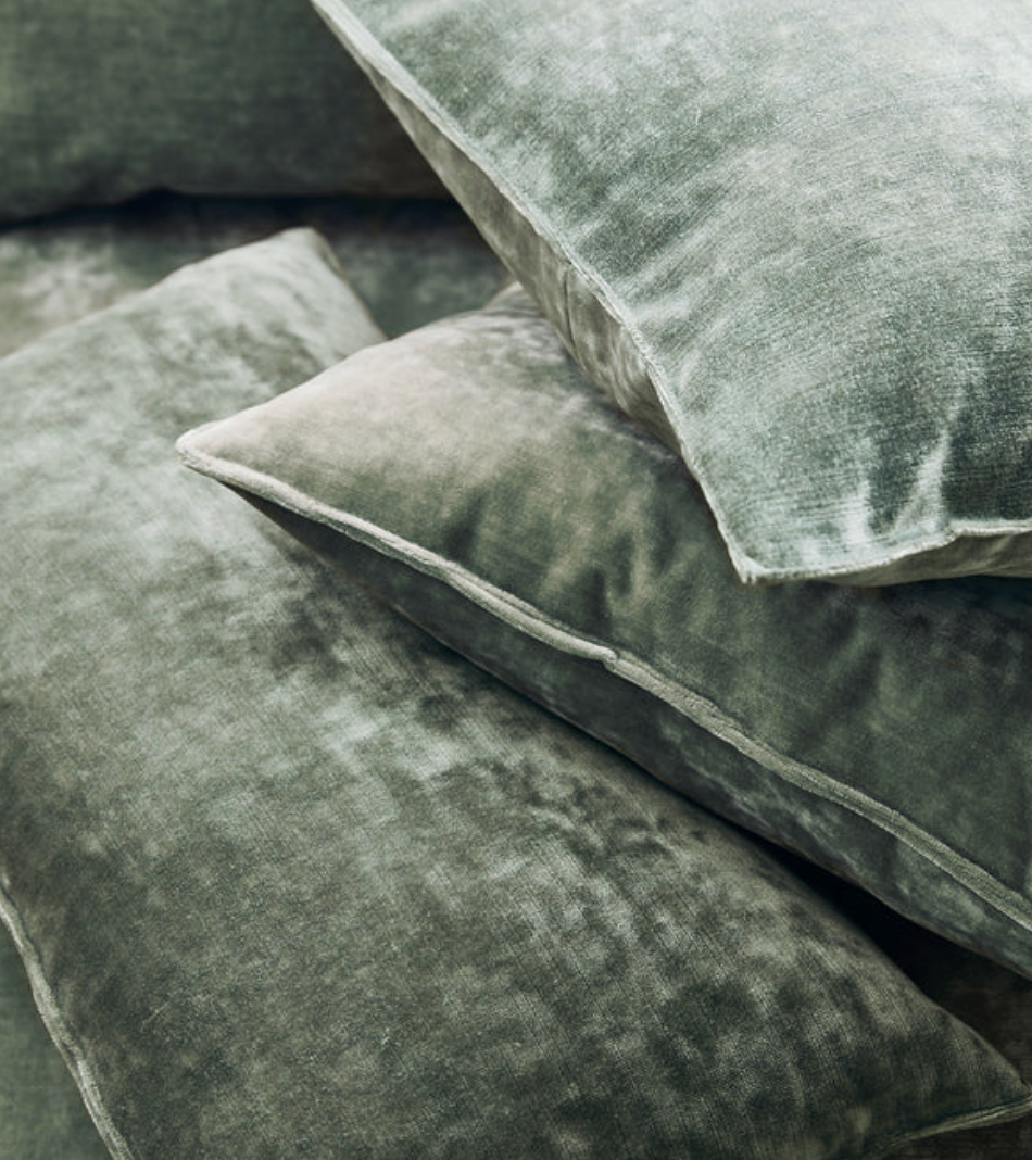 Waterfall - Cosmos Velvet by Linwood - Fabric, Curtains, Roman Blinds