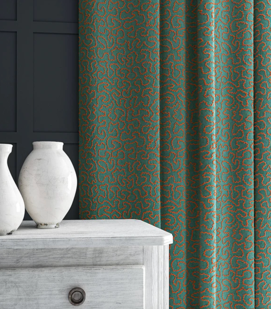 Calypso - Wiggle by Linwood - Fabric, Curtains, Roman Blinds curtain