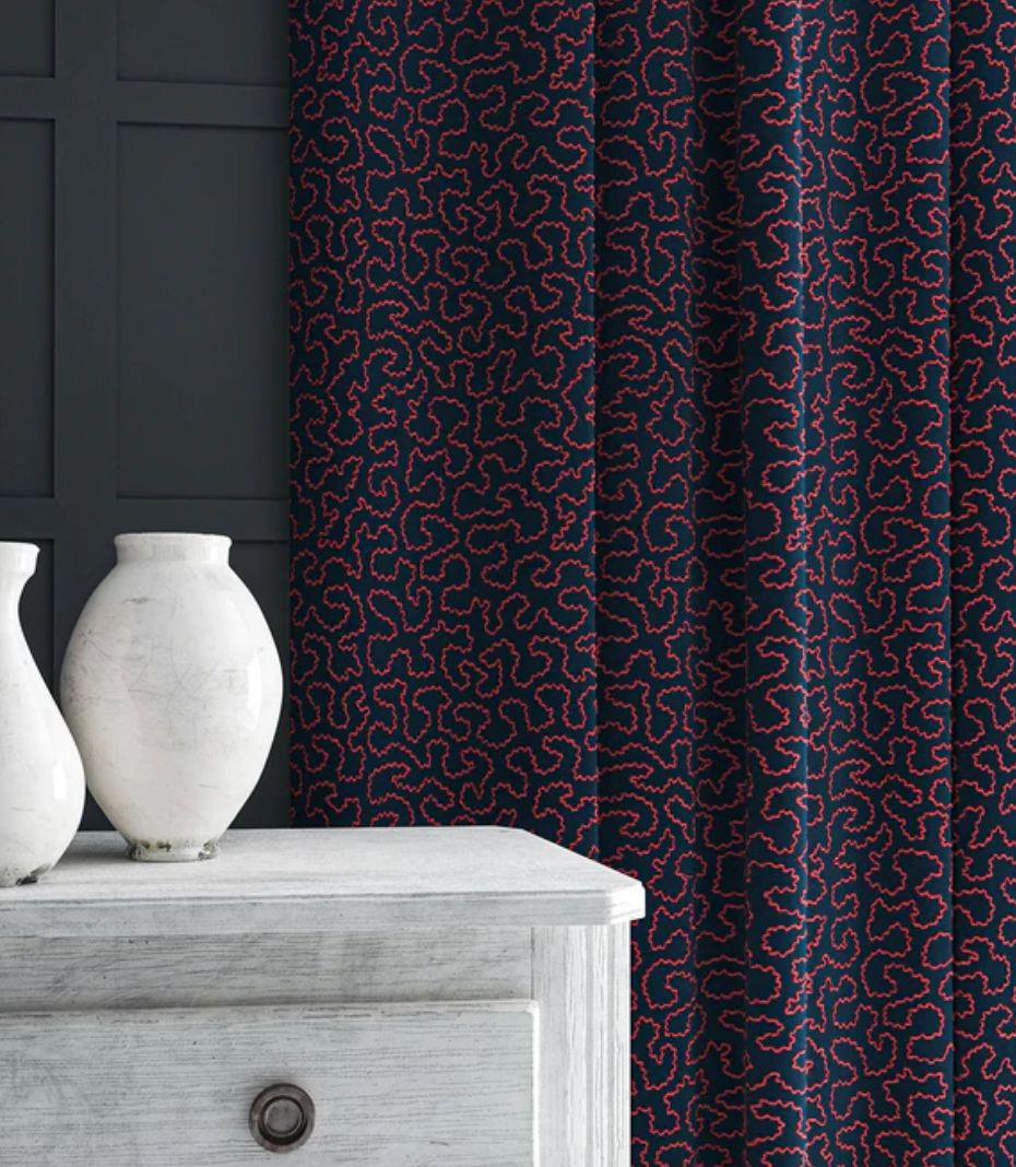 Cosmic - Wiggle by Linwood - Fabric, Curtains, Roman Blinds