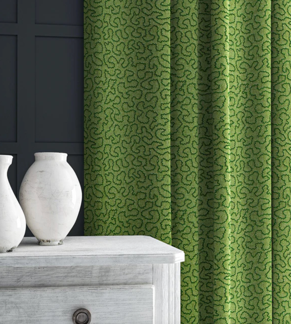 Fern - Wiggle by Linwood - Fabric, Curtains, Roman Blinds