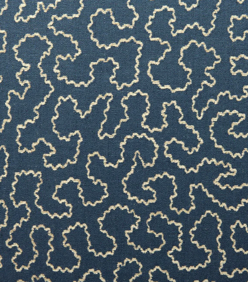 Regal Blue - Wiggle by Linwood - Fabric, Curtains, Roman Blinds