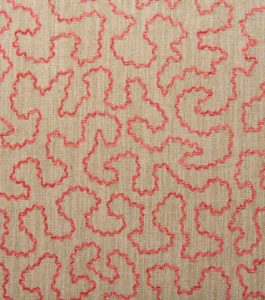 Coral - Wiggle by Linwood - Fabric, Curtains, Roman Blinds