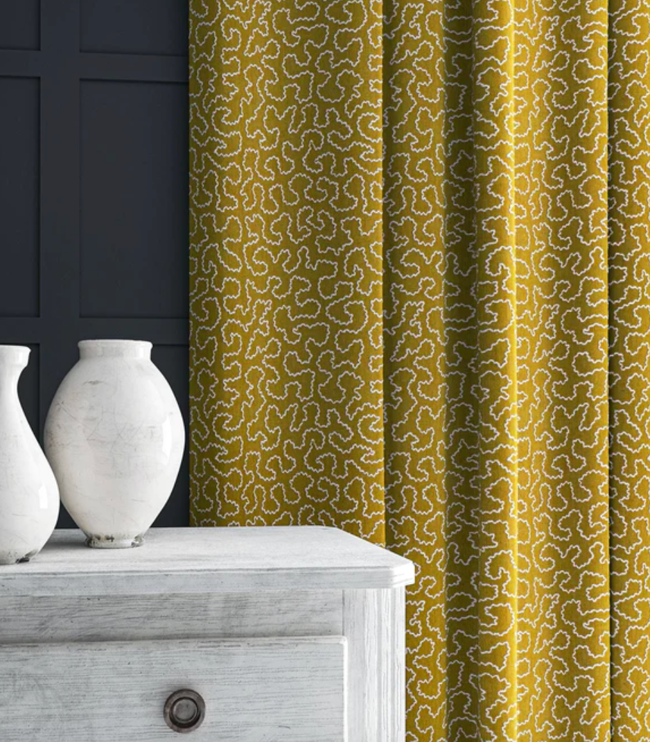 Tuscany - Wiggle by Linwood - Fabric, Curtains, Roman Blinds curtain
