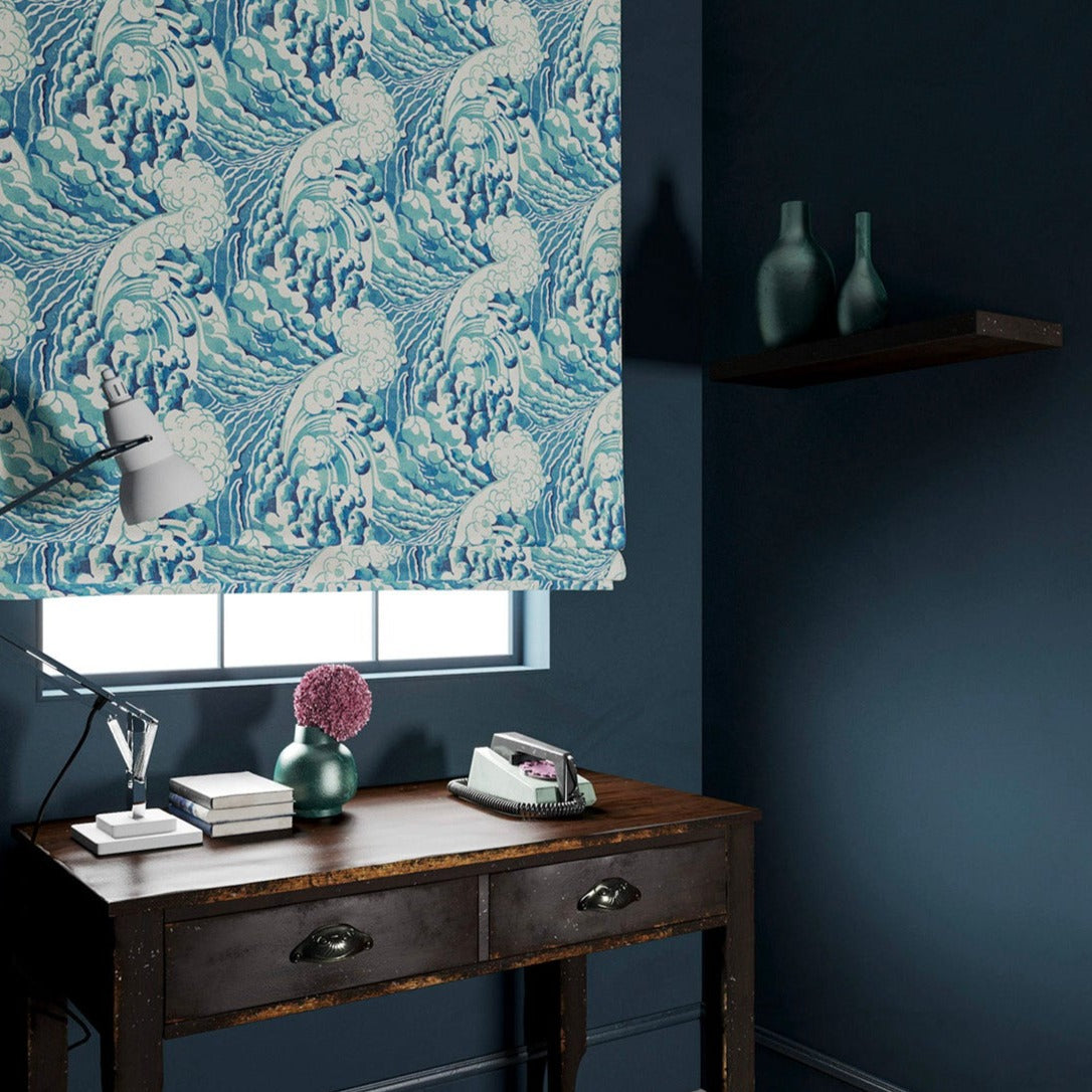 Linwood The Wave Mineral FR Made to Measure Curtains