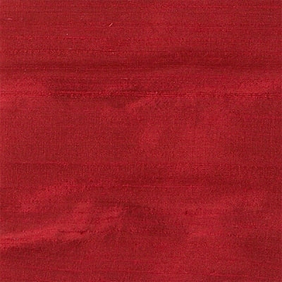 James Hare Orissa Silk Ruby Red Made to Measure Roman Blinds