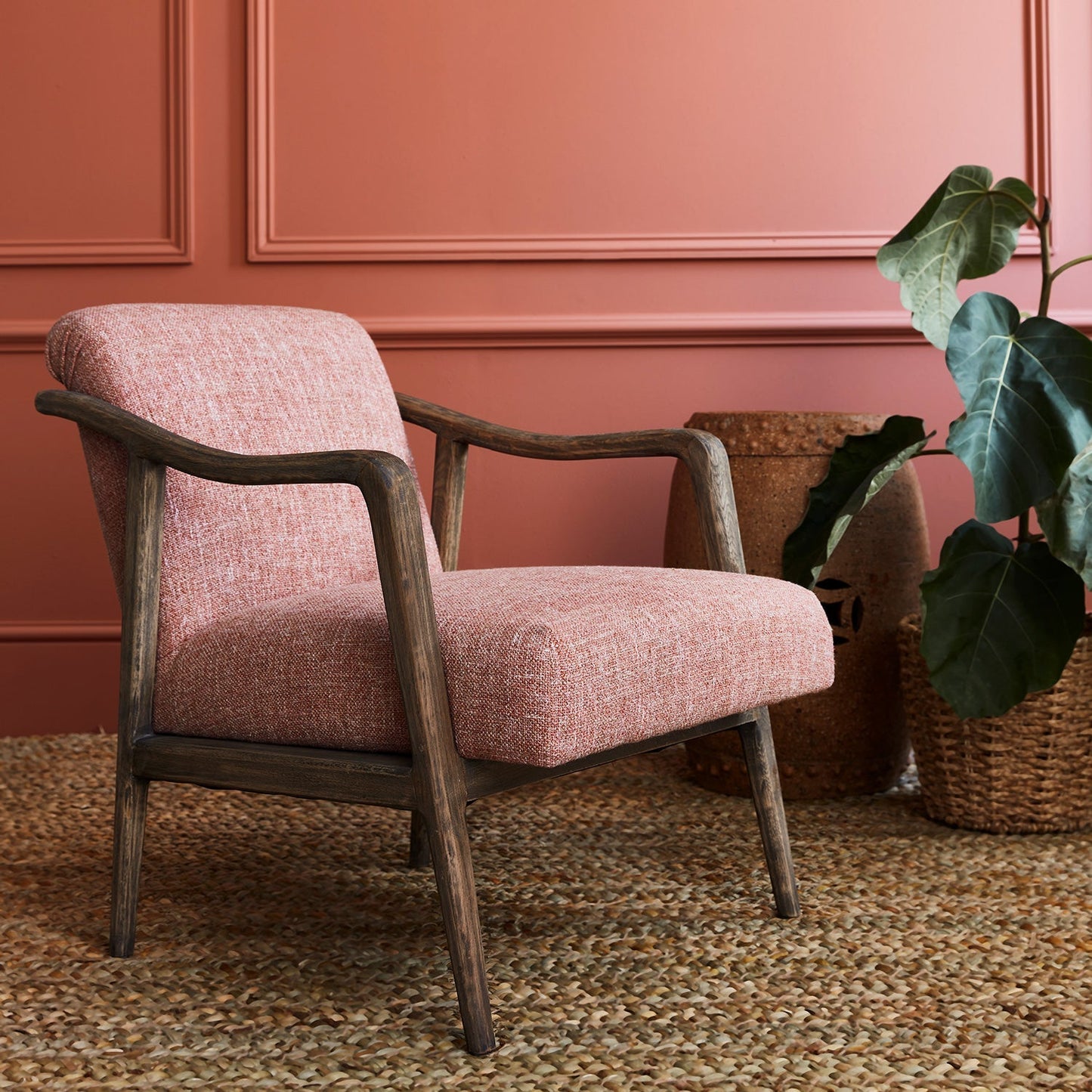 Linwood Freya Cerise FR Made to Measure Curtains