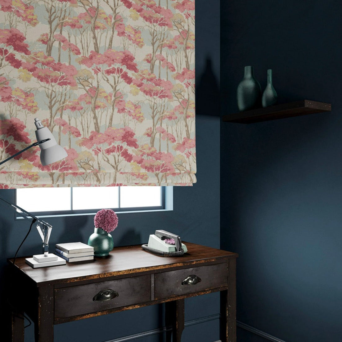 Linwood Arboreal Cloud FR Made to Measure Curtains