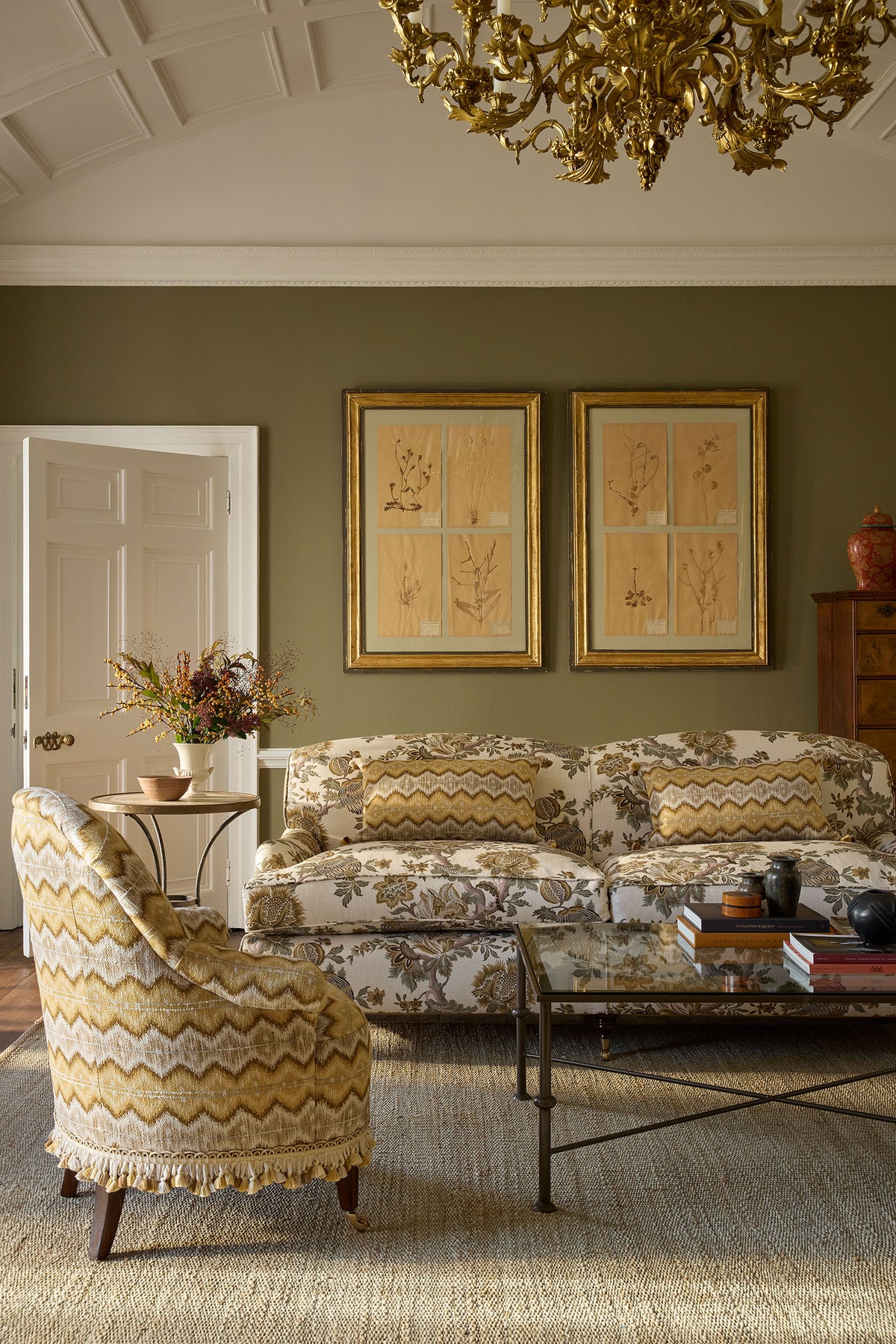 James Hare Mirage Golden Made to Measure Roman Blinds