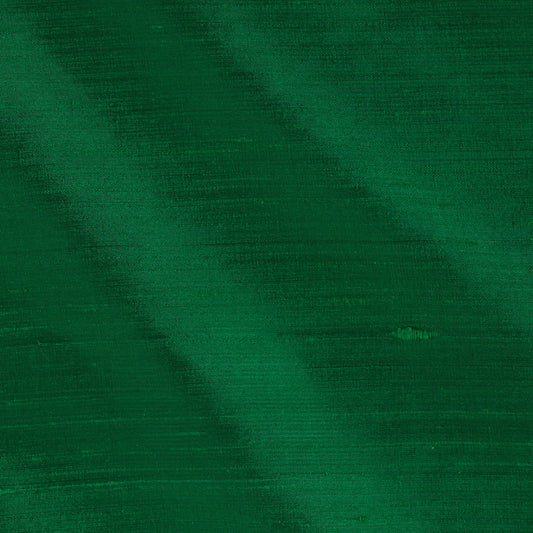 James Hare Orissa Silk Leaf Green Made to Measure Curtains