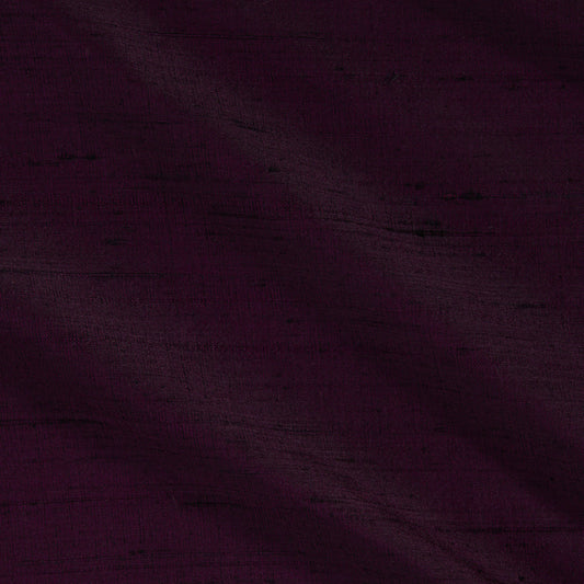 James Hare Orissa Silk Rose Black Made to Measure Curtains