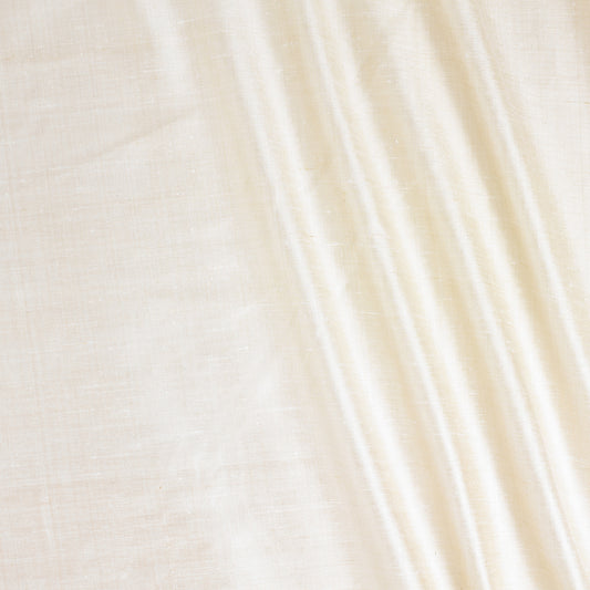 James Hare Vienne Silk White Sand Made to Measure Curtains