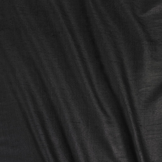 James Hare Vienne Silk Black Made to Measure Curtains