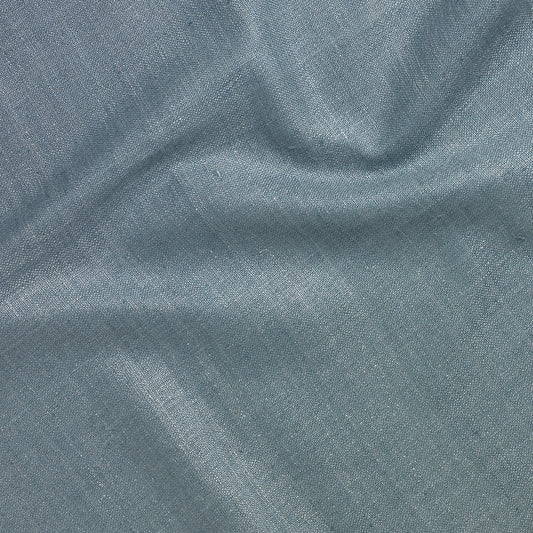 James Hare Simla Silk Gustavian Blue Made to Measure Curtains