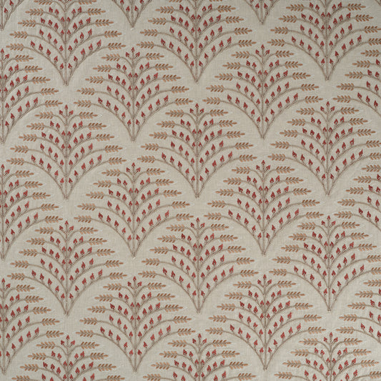 James Hare Ashbee Terracotta Made to Measure Curtains