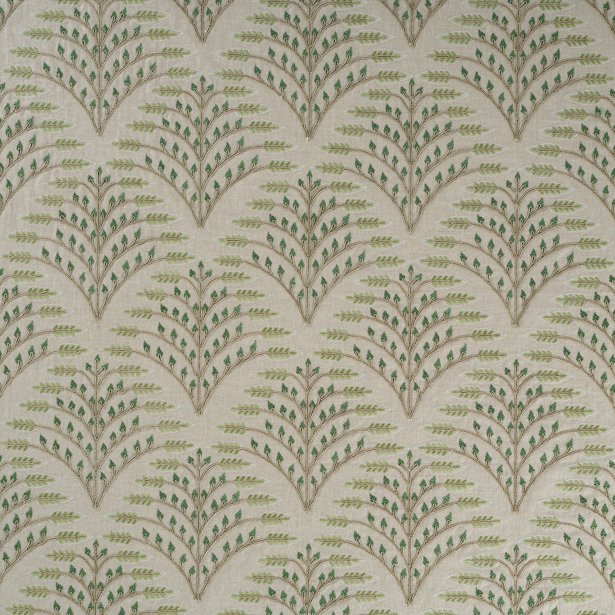 James Hare Ashbee Green Made to Measure Roman Blinds