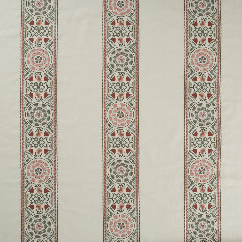 Suzani Stripe Pink/Green