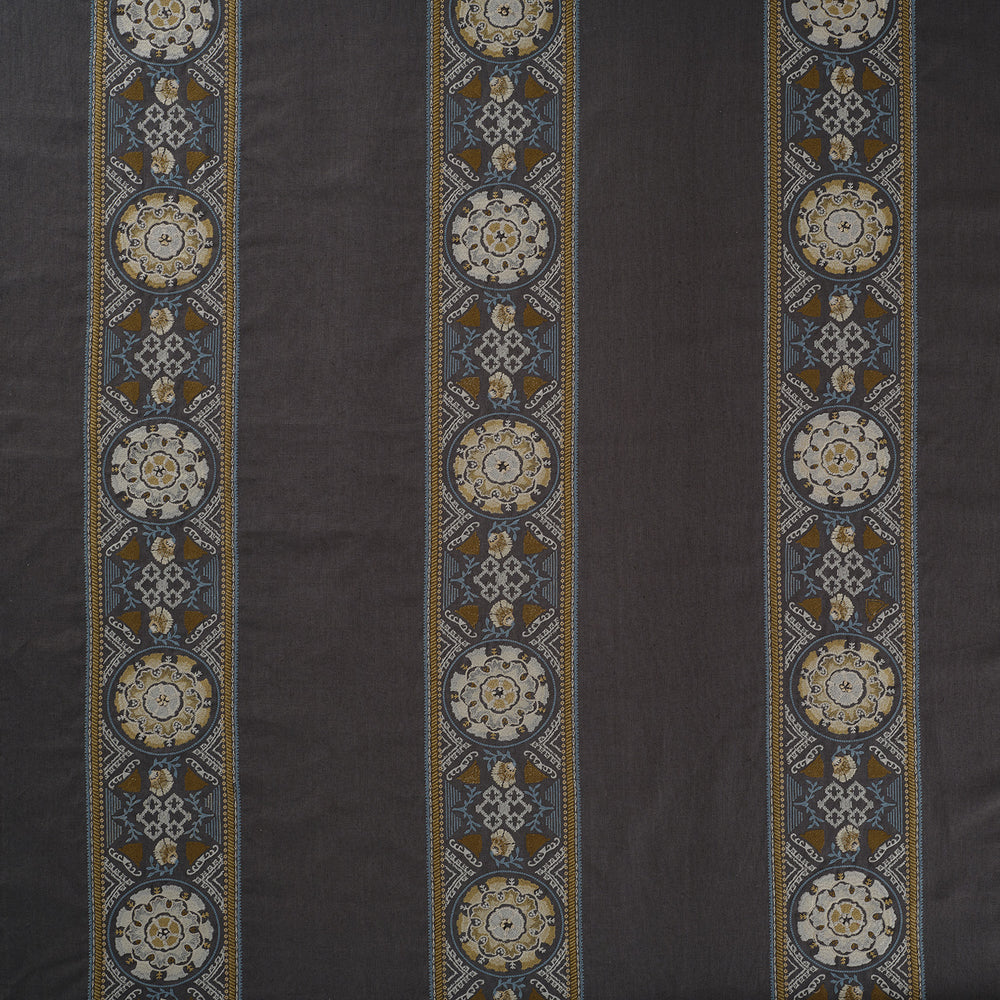 Suzani Stripe Ink/Gold