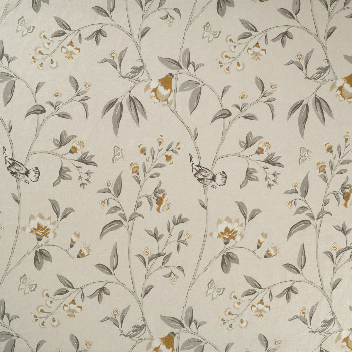 James Hare Hidcote Natural/Gold Made to Measure Curtains