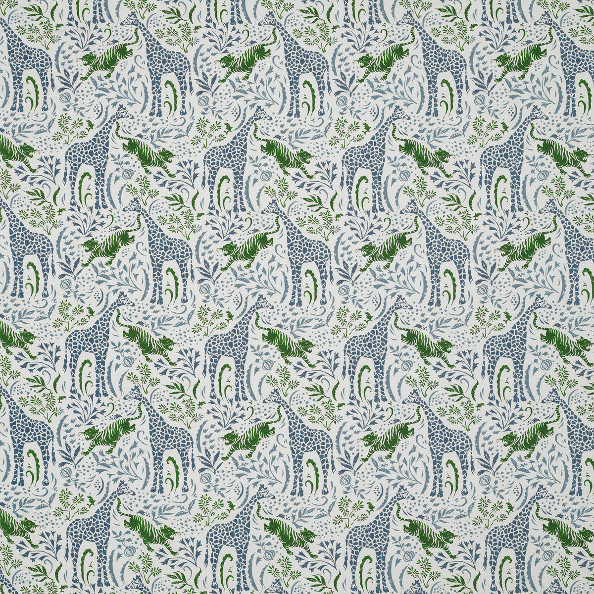 James Hare Sylvan Blue/Green Made to Measure Curtains