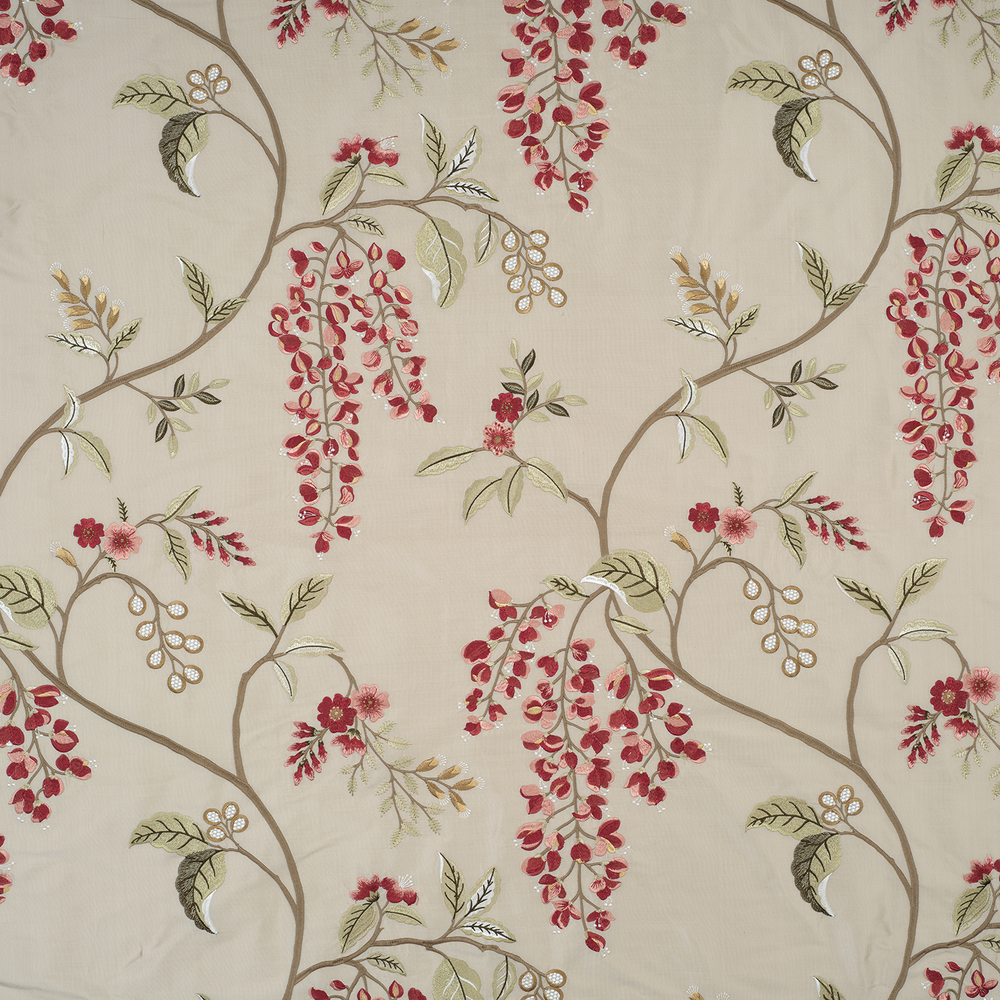 Wisteria Vine Silk Cherry Rose