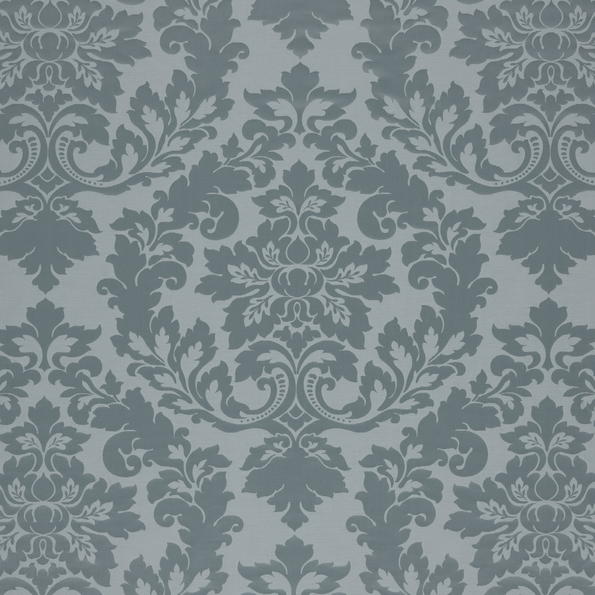 James Hare Rococo Damask Polar Made to Measure Roman Blinds