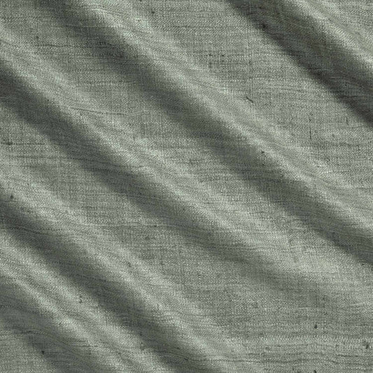 James Hare Wild Silk Smoke Green Made to Measure Roman Blinds