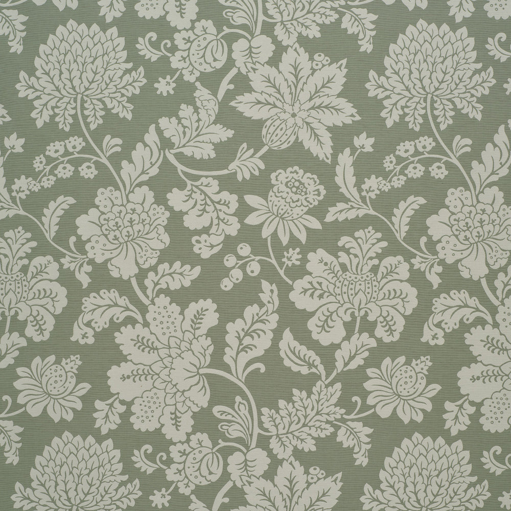 Cartouche Jacobean Damask Old Green