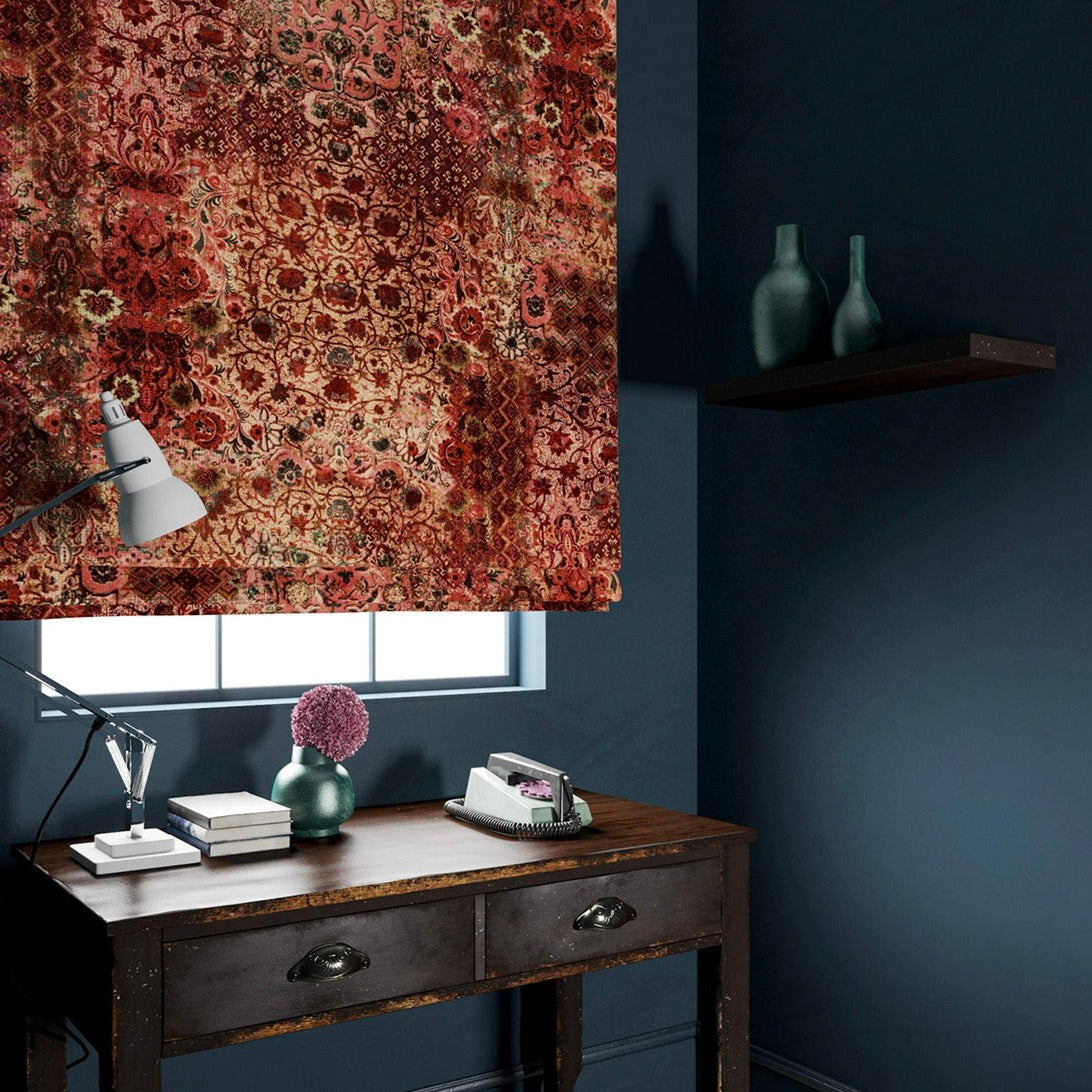 Linwood Olivia Cinnamon FR Made to Measure Curtains
