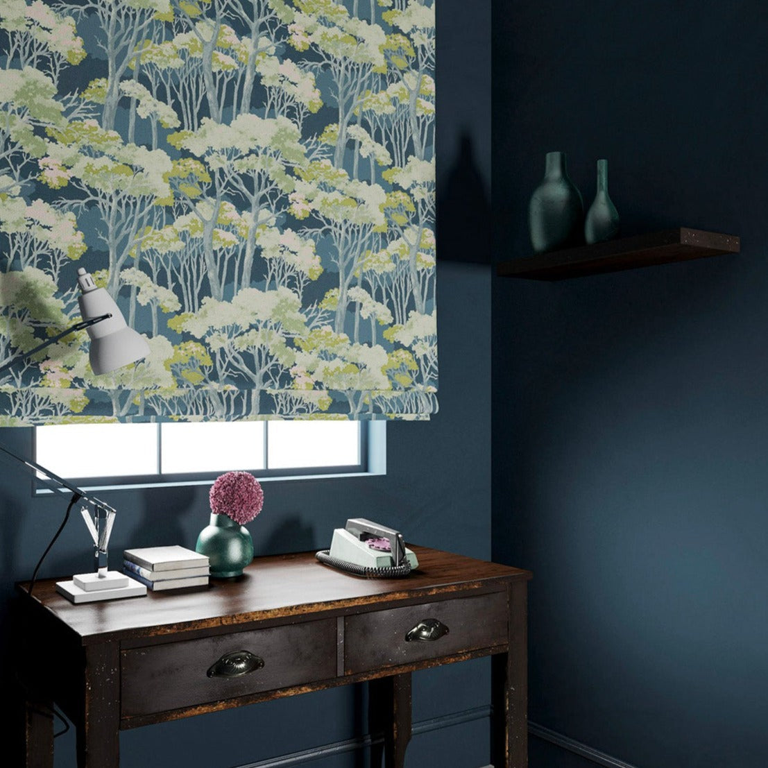 Linwood Arboreal Dusk FR Made to Measure Curtains