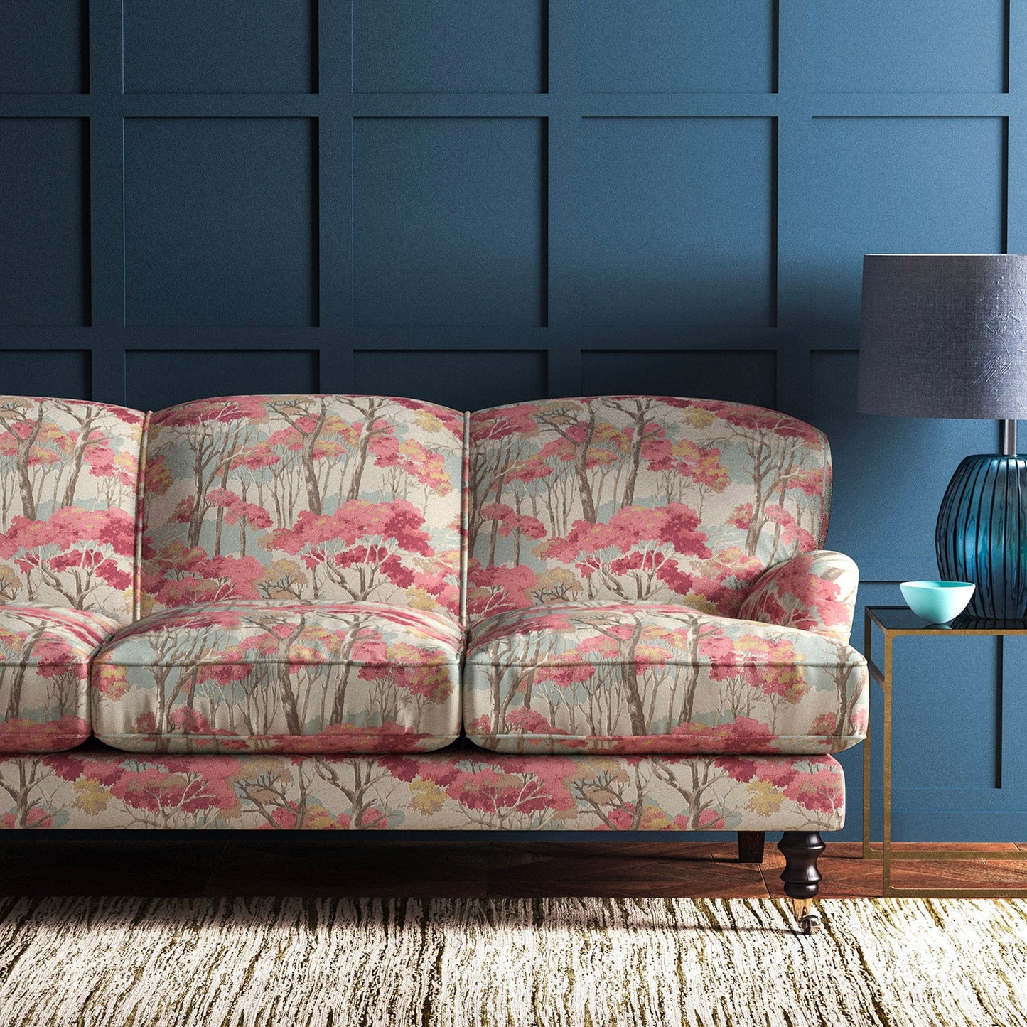 Linwood Arboreal Cloud FR Made to Measure Curtains