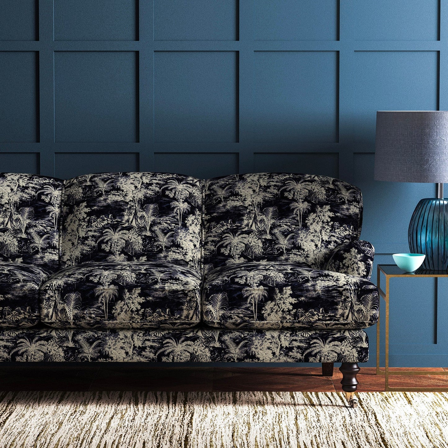 Linwood Heat of the Night Onyx FR Made to Measure Curtains