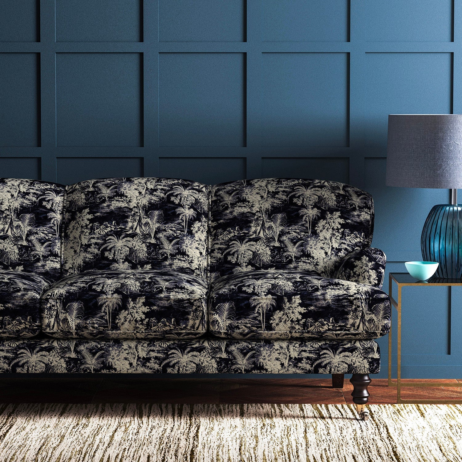 Linwood Heat of the Night Onyx FR Made to Measure Curtains