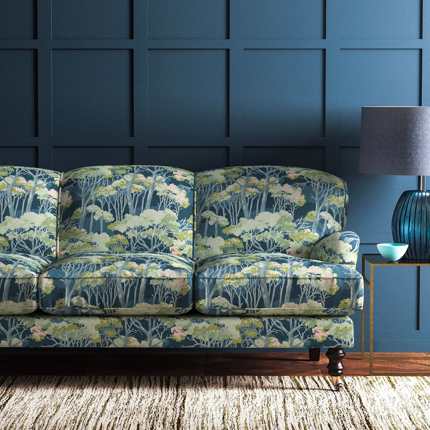 Linwood Arboreal Dusk FR Made to Measure Curtains