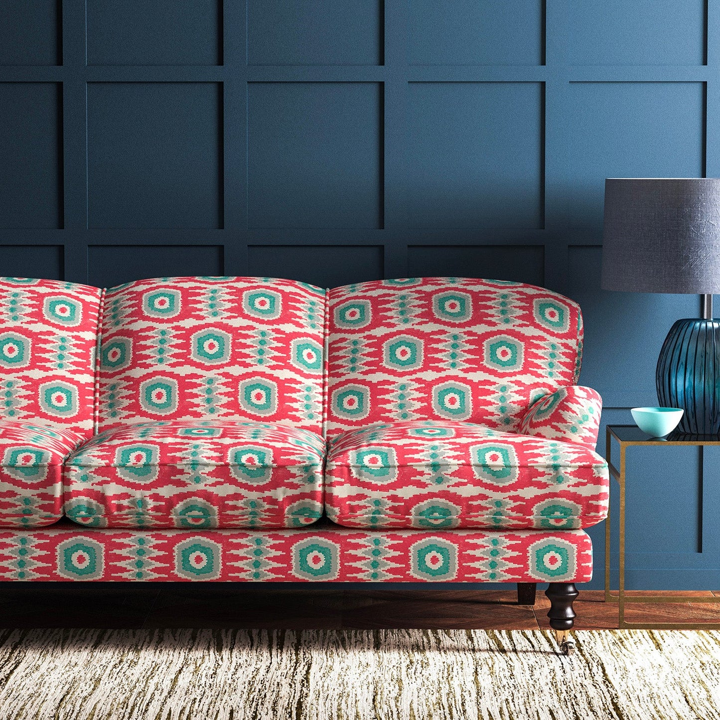 Linwood Casper Watermelon FR Made to Measure Curtains