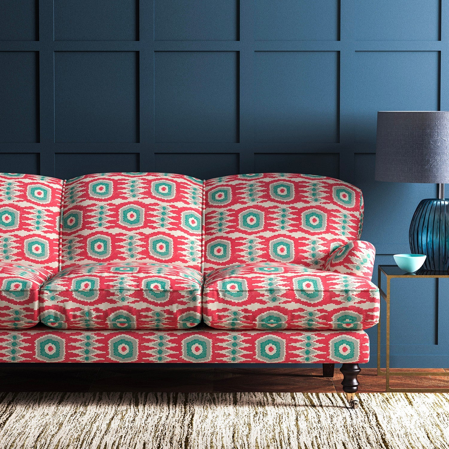 Linwood Casper Watermelon FR Made to Measure Curtains