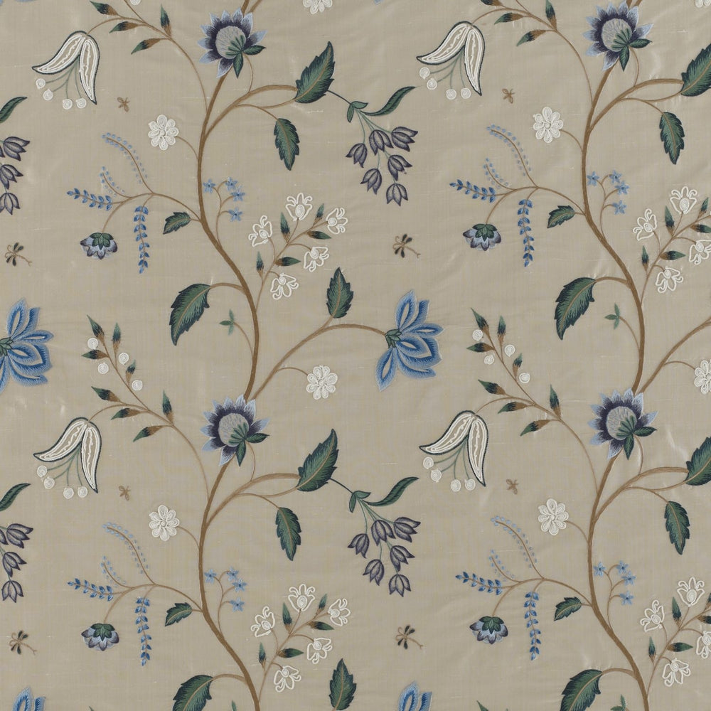 Silwood Silk Blanched Almond/Blues