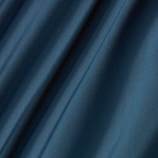 James Hare Connaught Silk Van Gogh Blue Made to Measure Curtains