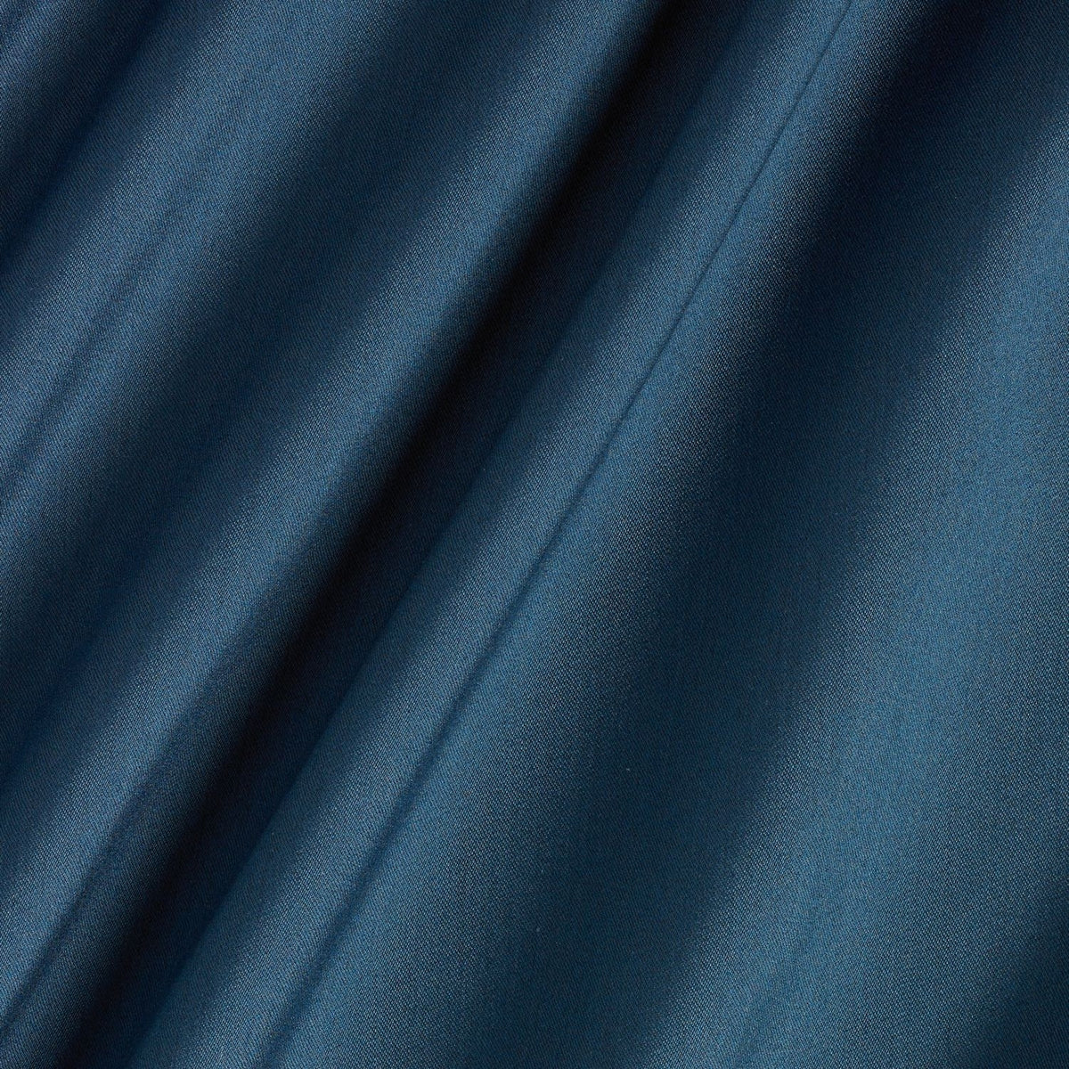 James Hare Connaught Silk Van Gogh Blue Made to Measure Roman Blinds