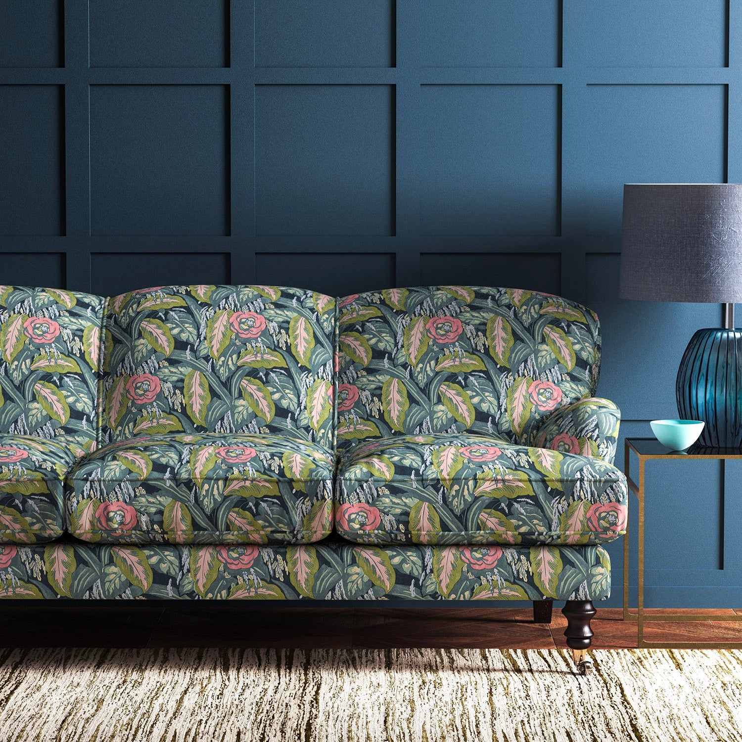 Linwood Les Fauves Charcoal FR Made to Measure Curtains