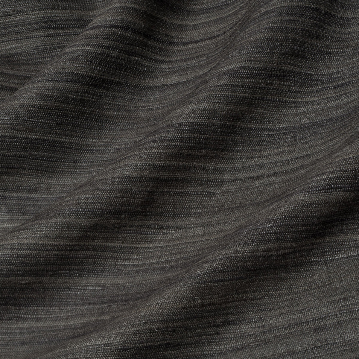 James Hare Vyne Silk Black Bean Made to Measure Curtains