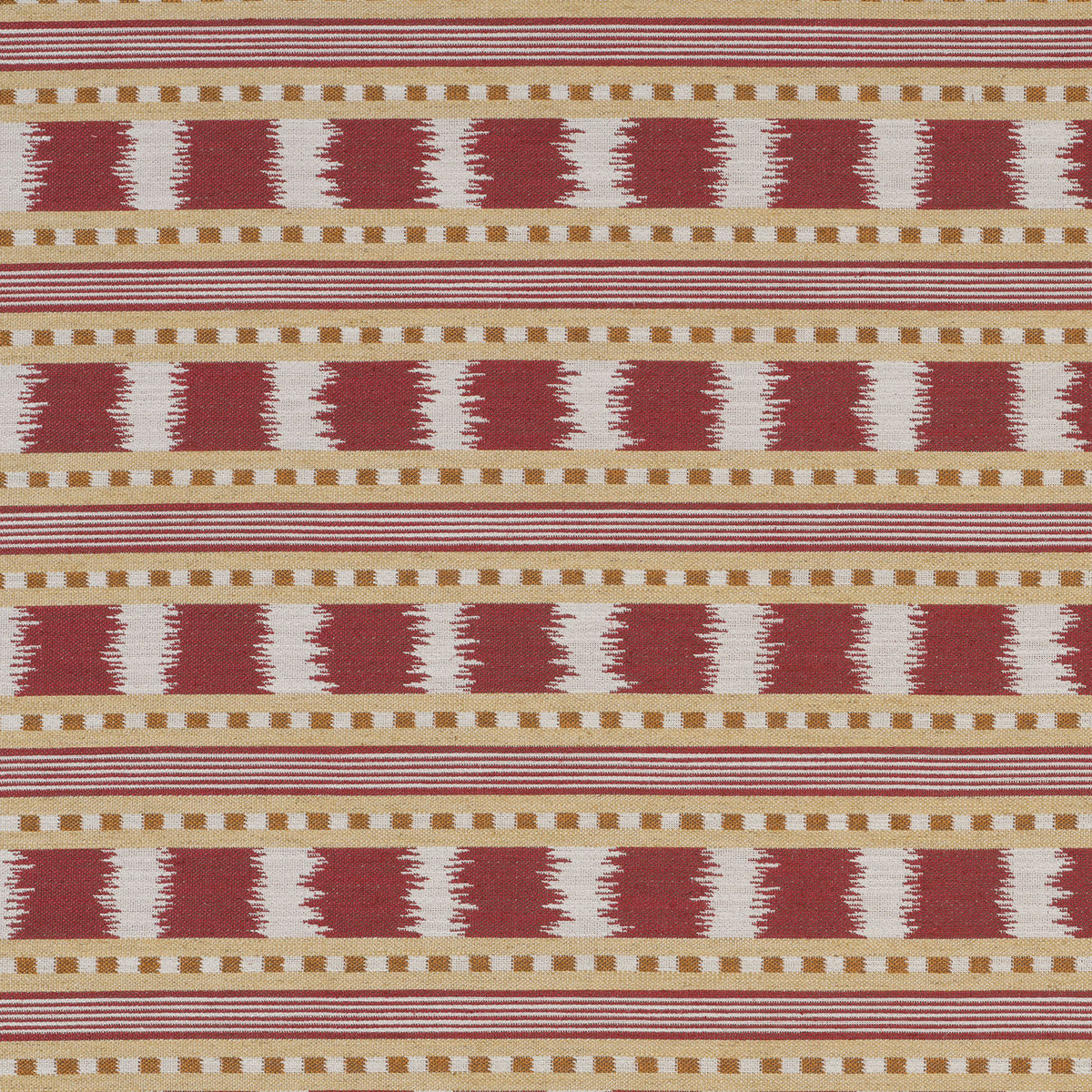 James Hare Paxton Red/Gold Made to Measure Roman Blinds